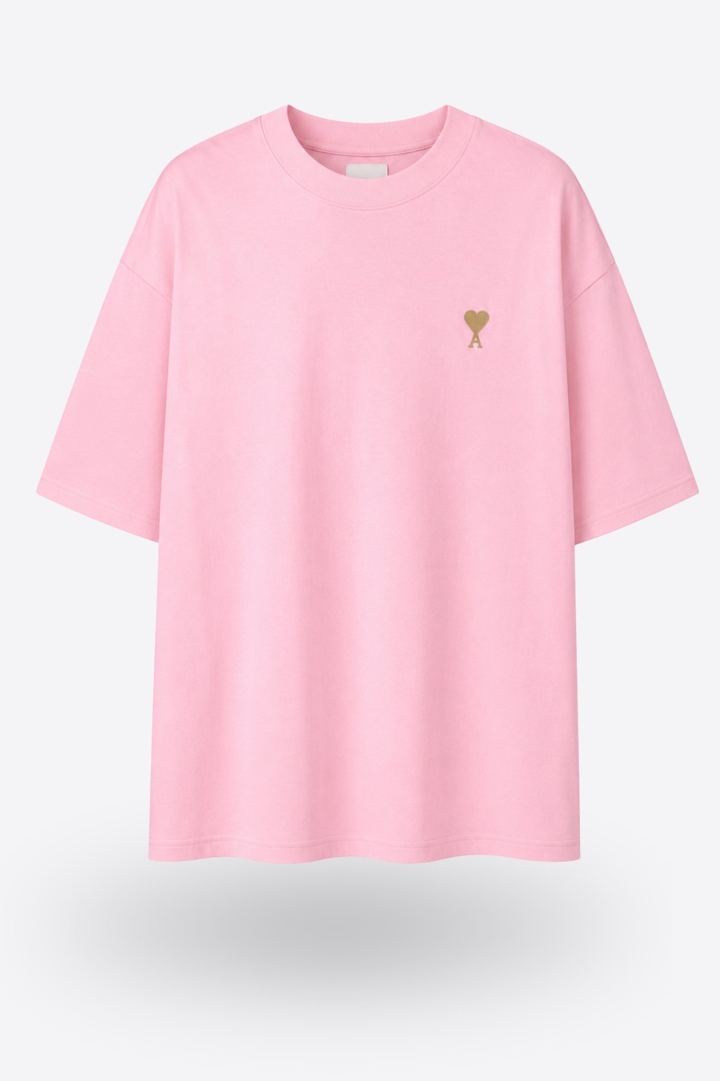 AMOUR PINK Oversize тениска от 100% памук