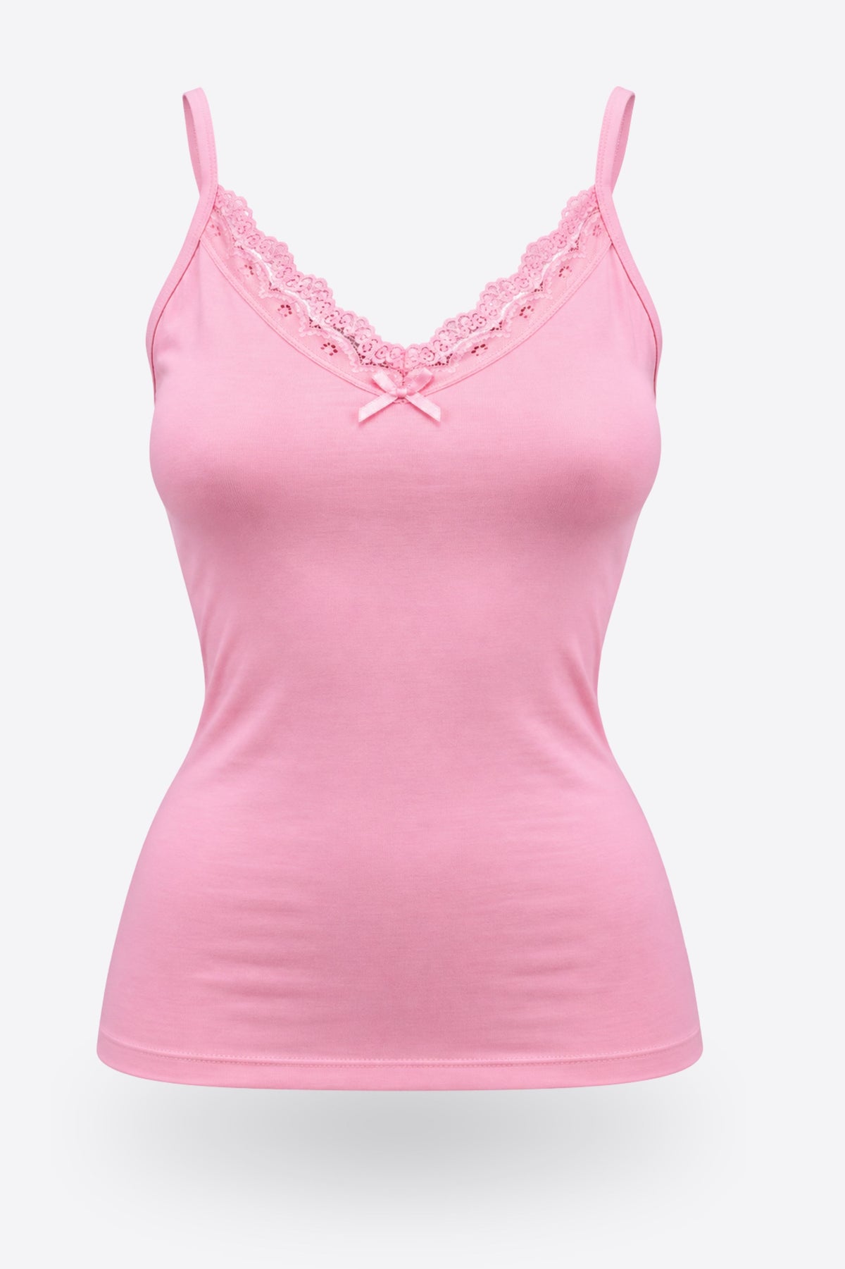 Дамски комплект еластични памучни корсажи 3 PACK TANK PINK SKY пакет от 3бр