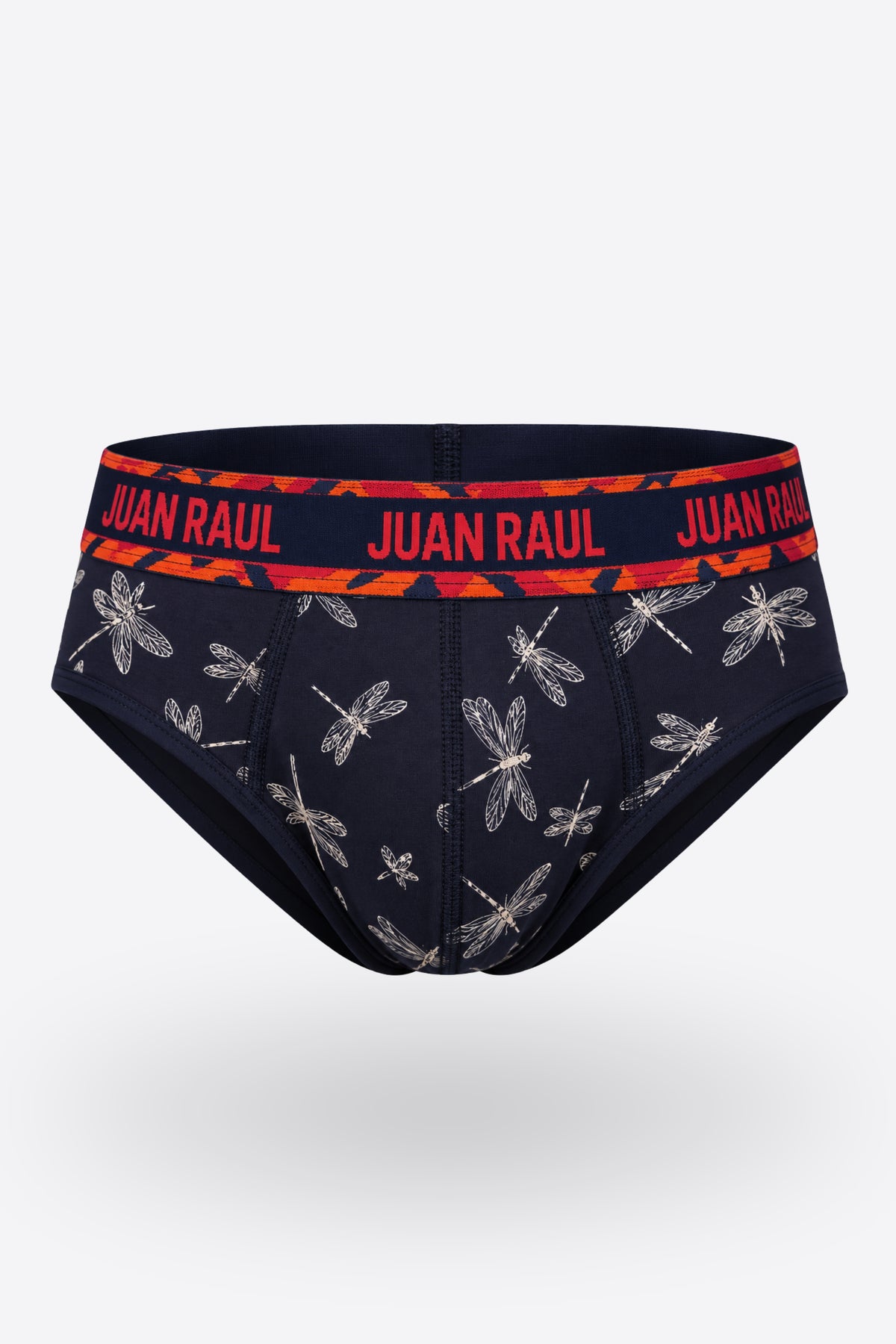 Мъжки слип RAUL BRIEFS DRAGONFLIES с външен ластик от памук и еластан