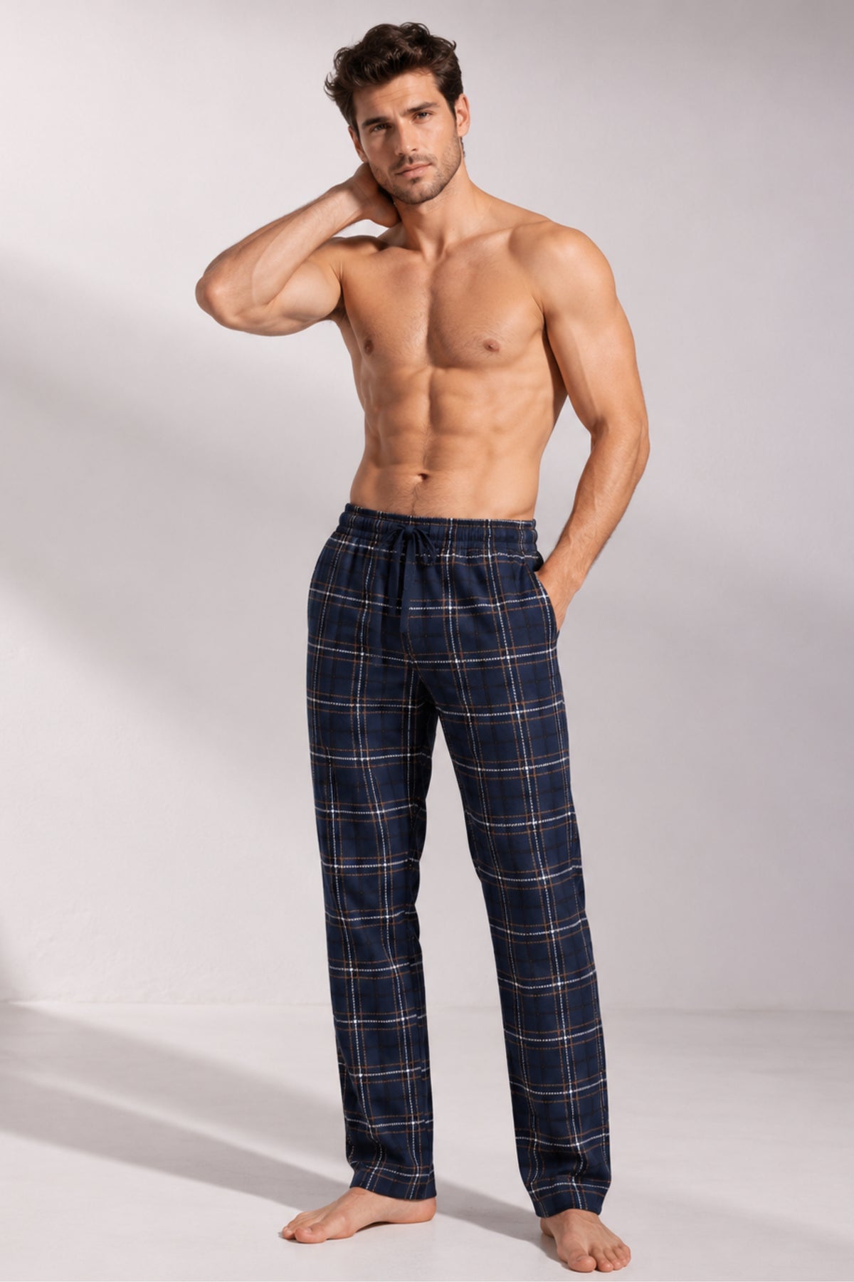 Мъжка пижама долнище FUEGO MEN NAVY