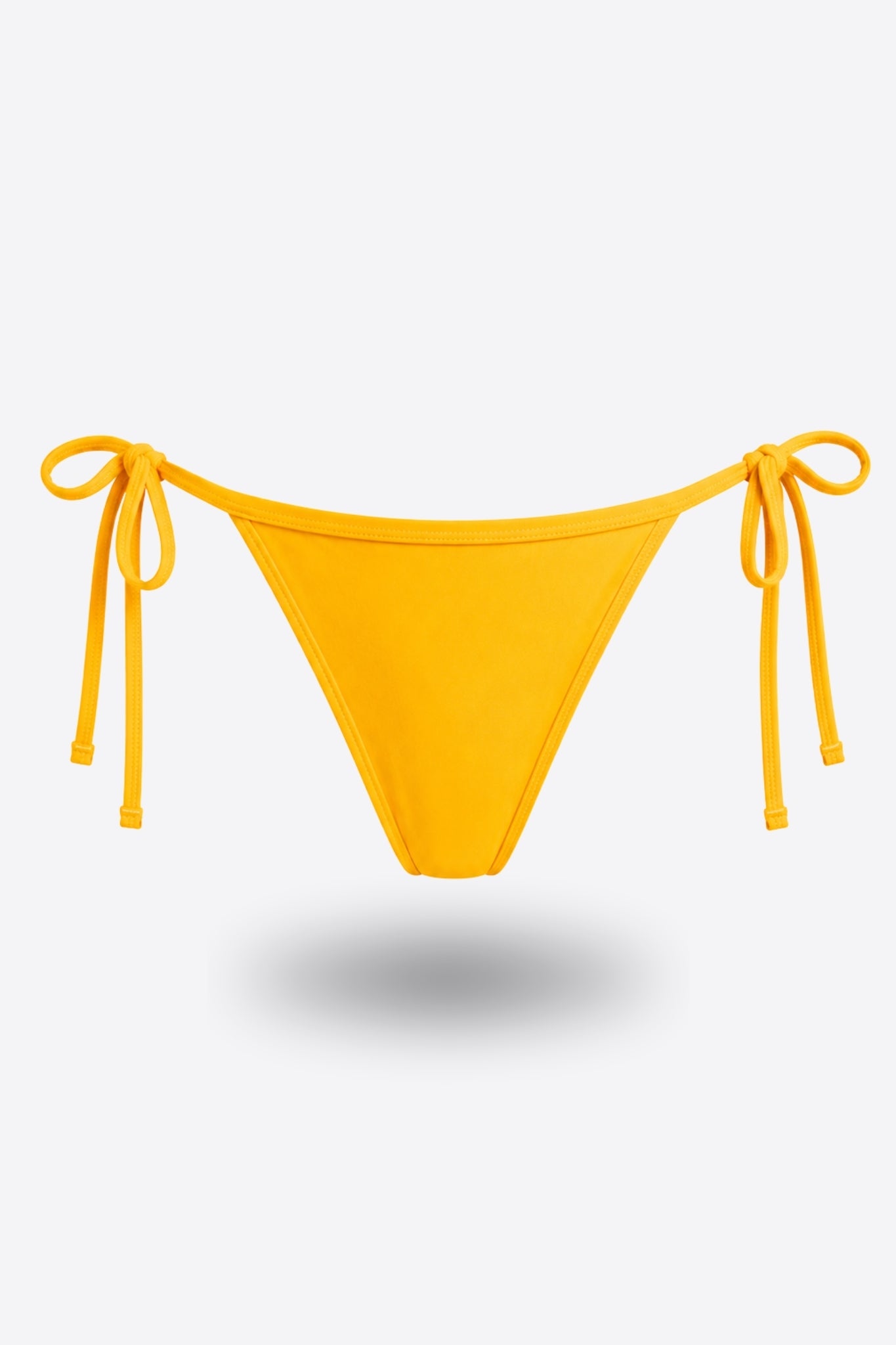 Бански долнище IZABEL PUMPKIN ONE SIZE класически стринг с регулиращи връзки