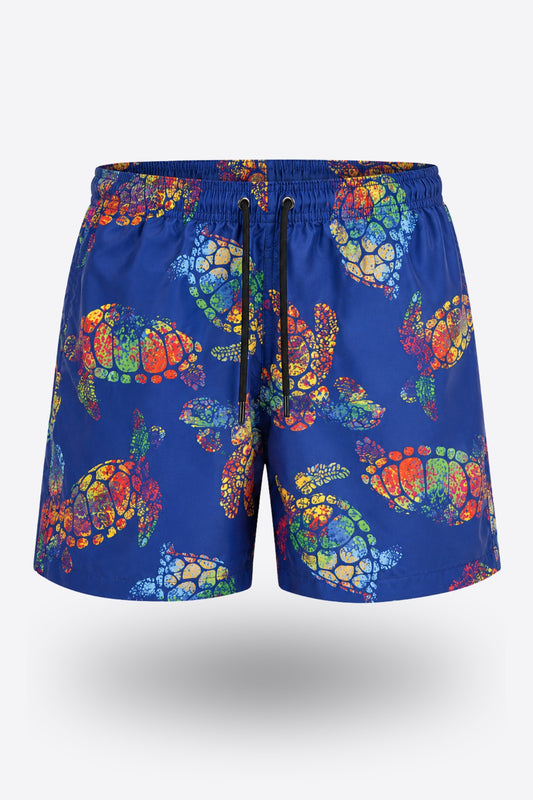 Бански шорти WAVE FIT SEHLLY NAVY от бързо съхнещ плат