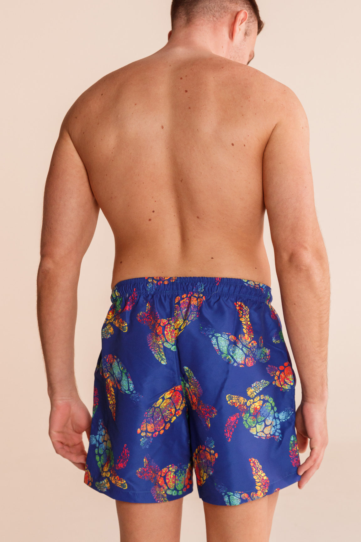 Бански шорти WAVE FIT SEHLLY NAVY от бързо съхнещ плат