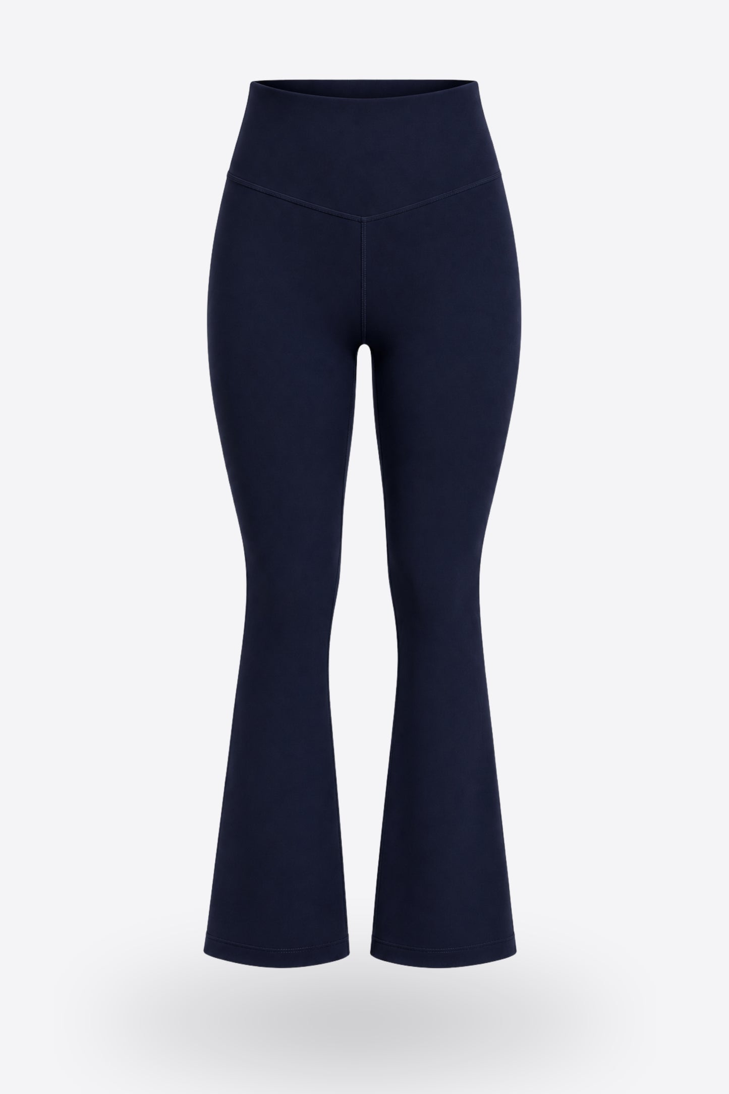 Дамски ватиран клин WILD LEG NAVY с висока талия и чарлстон крачол