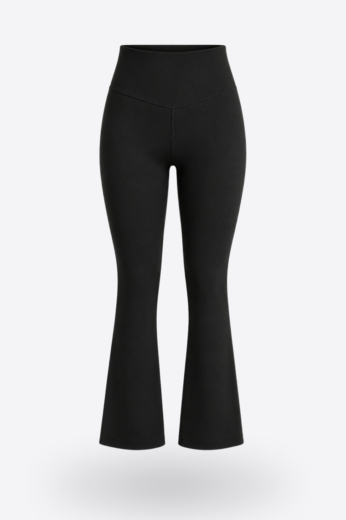 Дамски ватиран клин WILD LEG BLACK с висока талия и чарлстон крачол