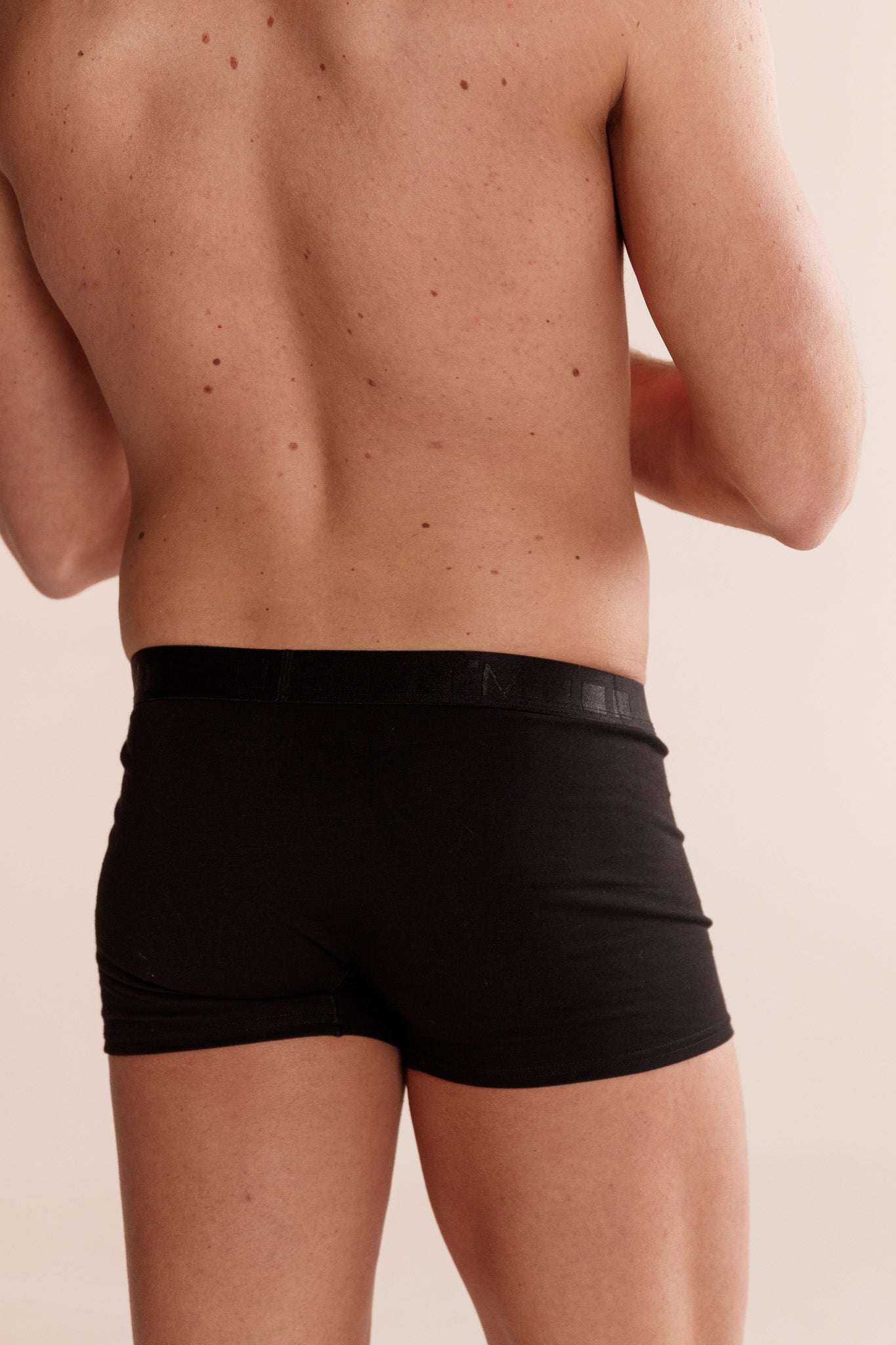 Active Boxer BLACK с външен ластик от памук и еластан