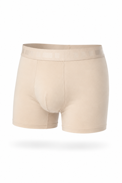 Active Boxer NATURAL с външен ластик от памук и еластан