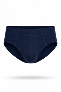 Essential Breifs NAVY класически със скрит ластик от памук и еластан