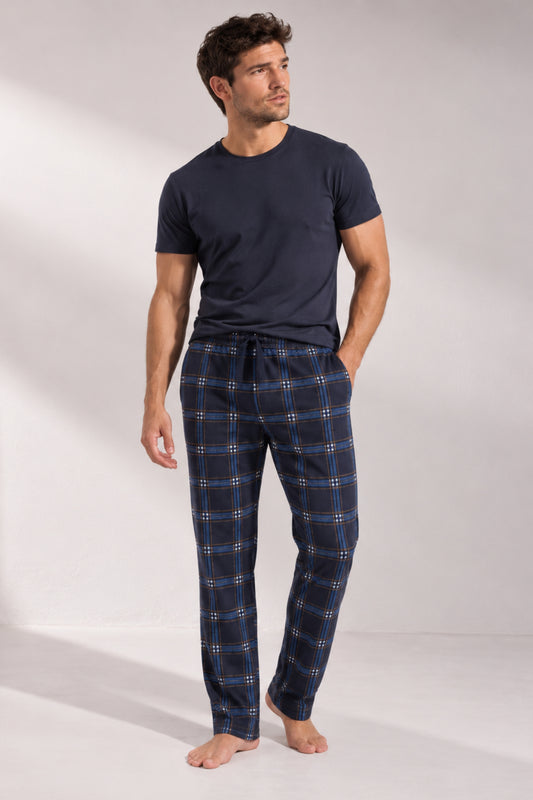 Мъжка пижама долнище FUEGO MEN BLUE