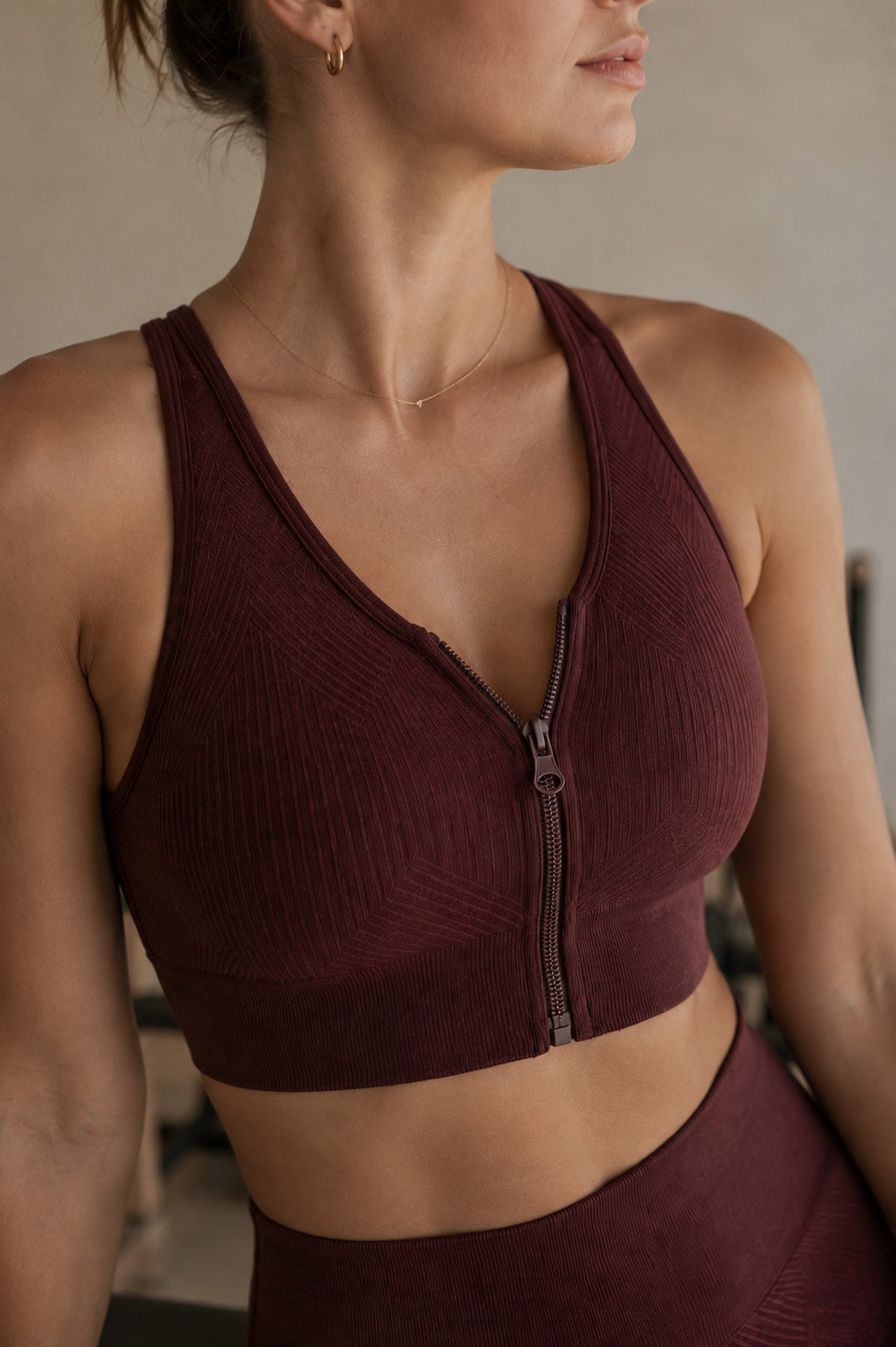 Christa Triple Set WINE – спортен сет от три части