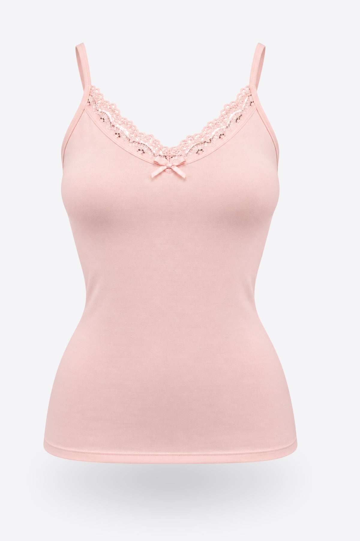 Дамски комплект еластични памучни корсажи 3 PACK TANK PEACH MOOD пакет от 3бр