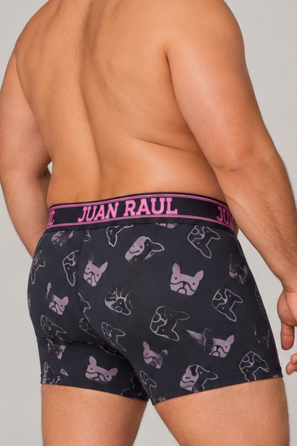 Мъжки комплект макси боксери RAUL MAXI BOXER MIX PRINT 5 PACK  с външен ластик от памук и еластан