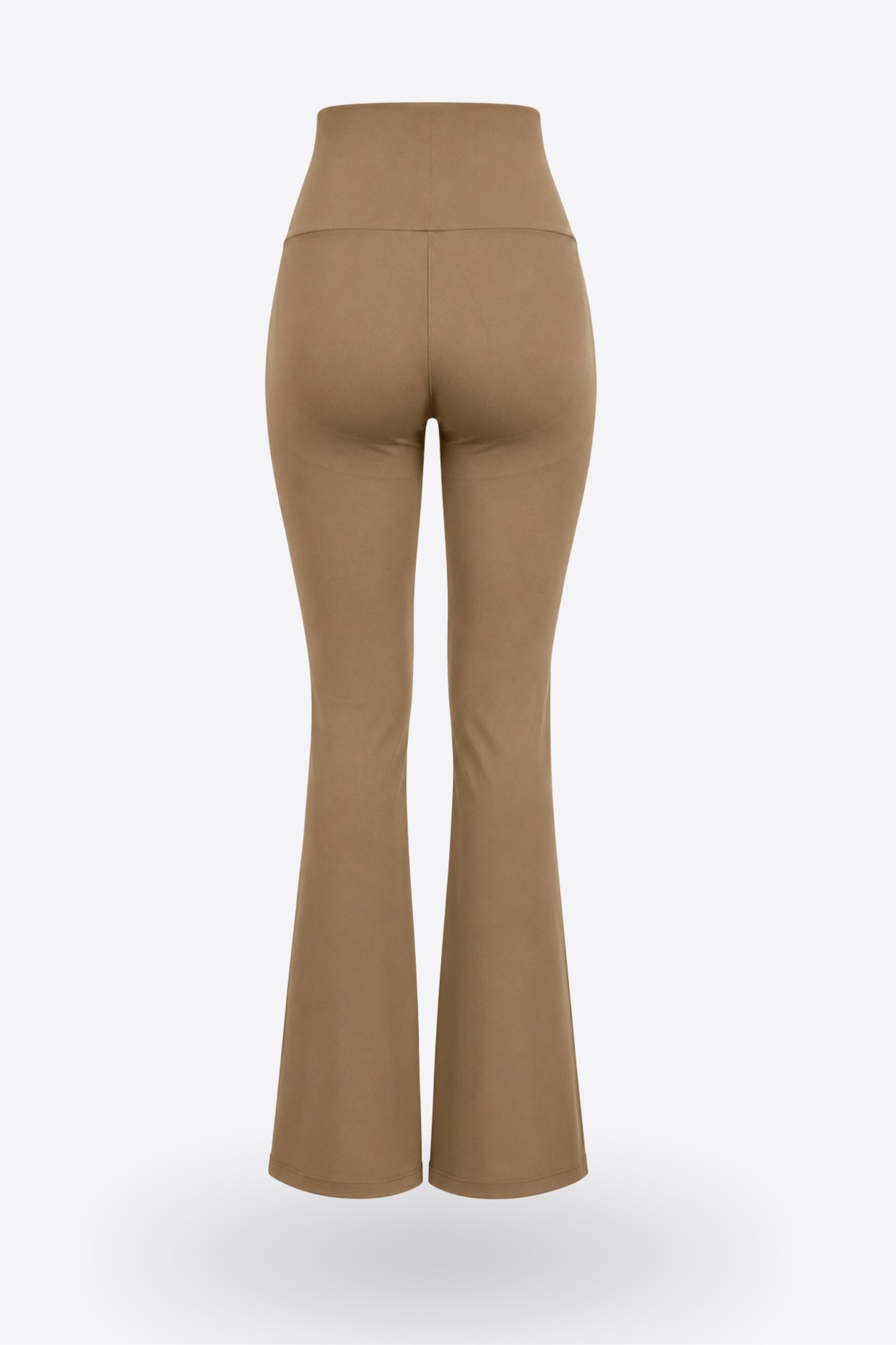 Дамски клин LEONA WIDE LEG MOCHA памук и вискоза