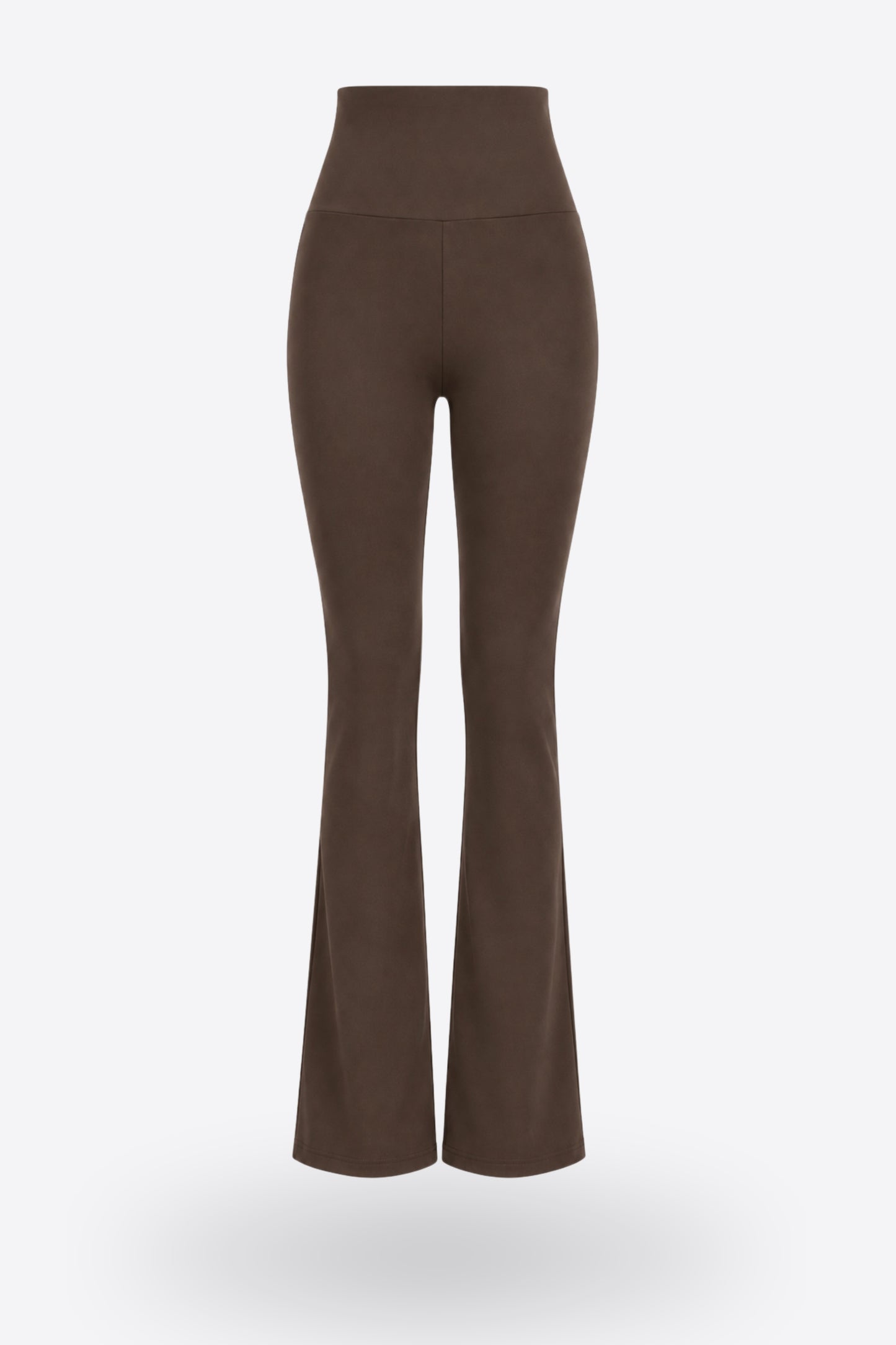 Дамски клин LEONA WIDE LEG CHOCOLATE памук и вискоза