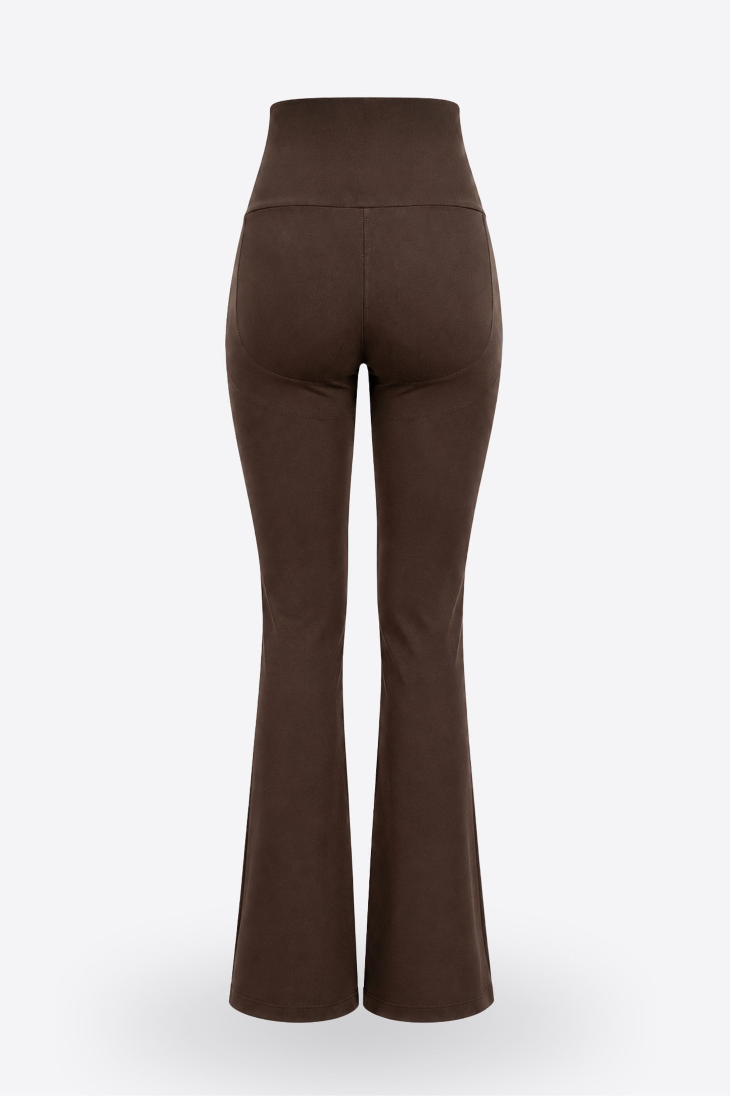 Дамски клин LEONA WIDE LEG CHOCOLATE памук и вискоза