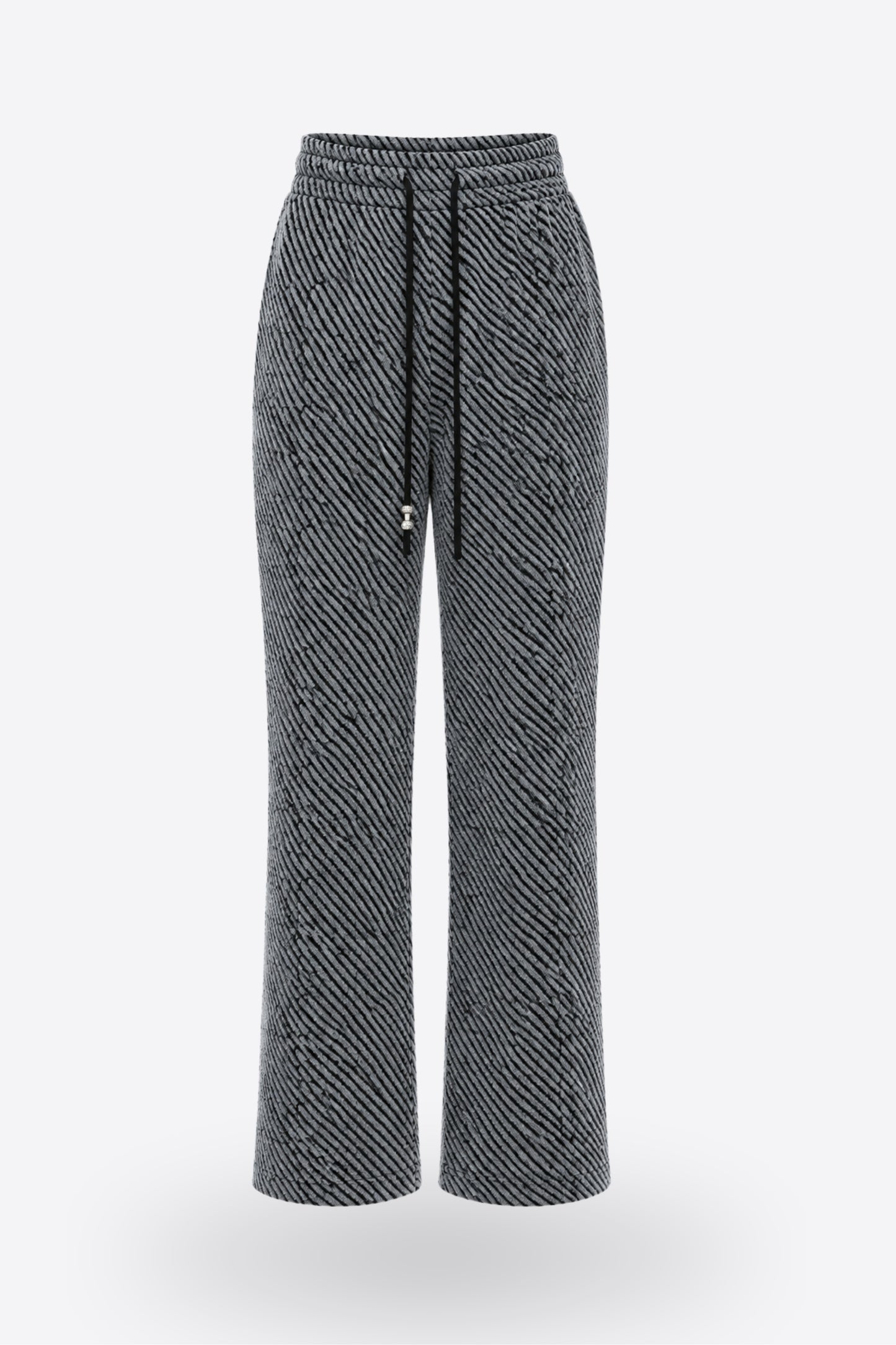 LOLA SHINE PANT GREY спортно долнище с широк крачол