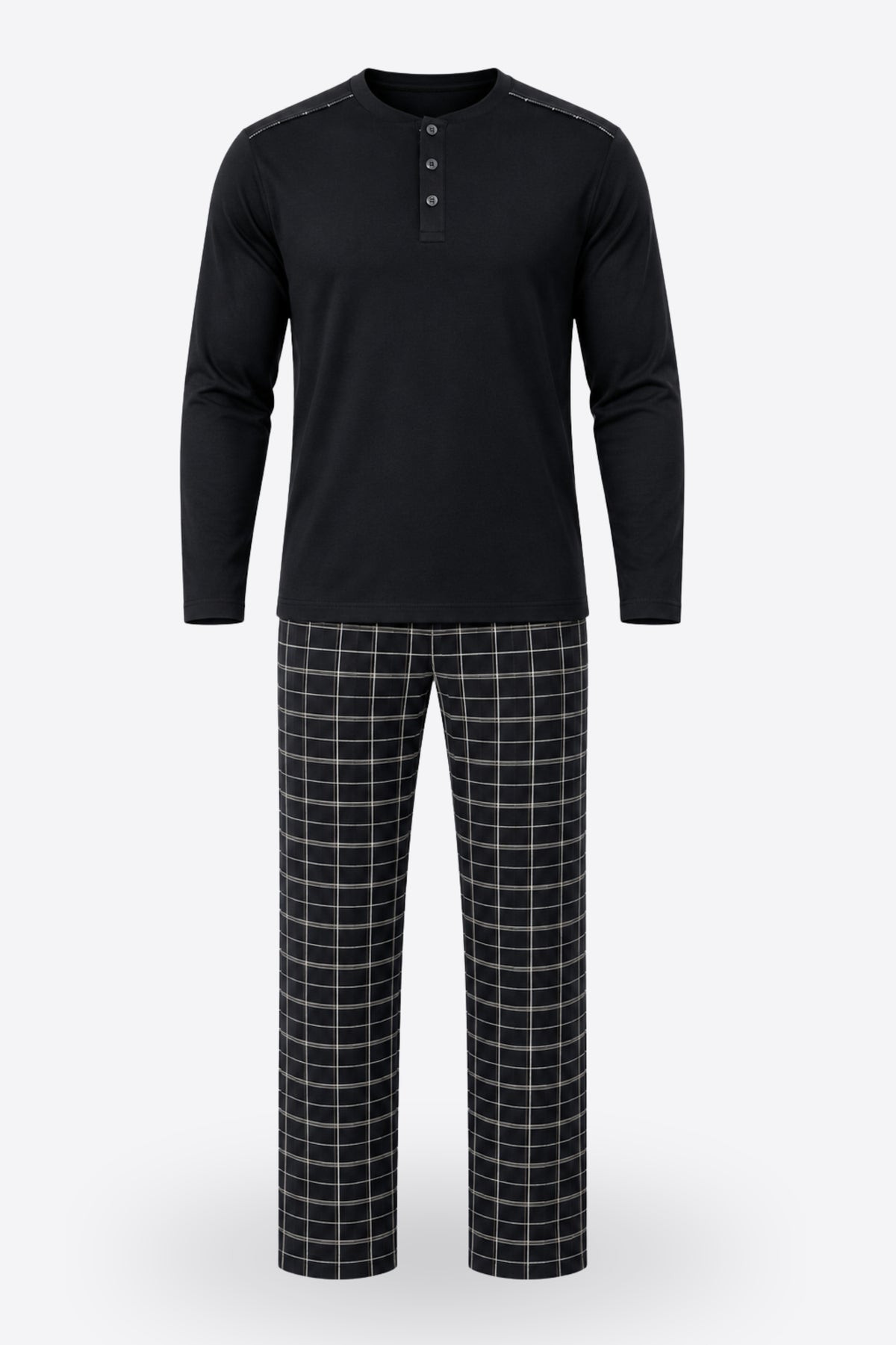 Мъжка пижама комплект ROCCO MEN DARK NAVY от две части