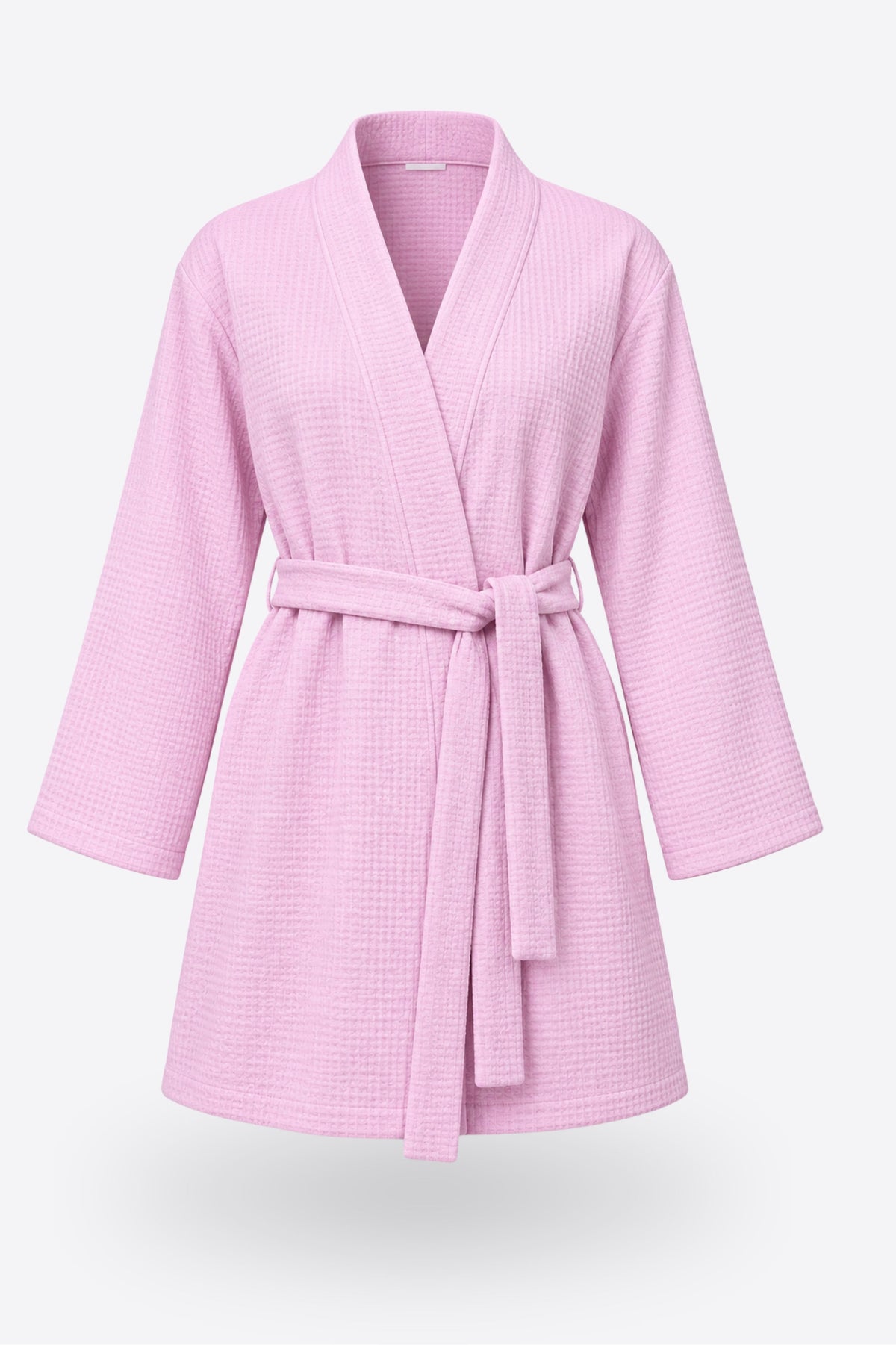 Дамски комплект ROCIO GREY STRIPES от три части халат, риза и панталон