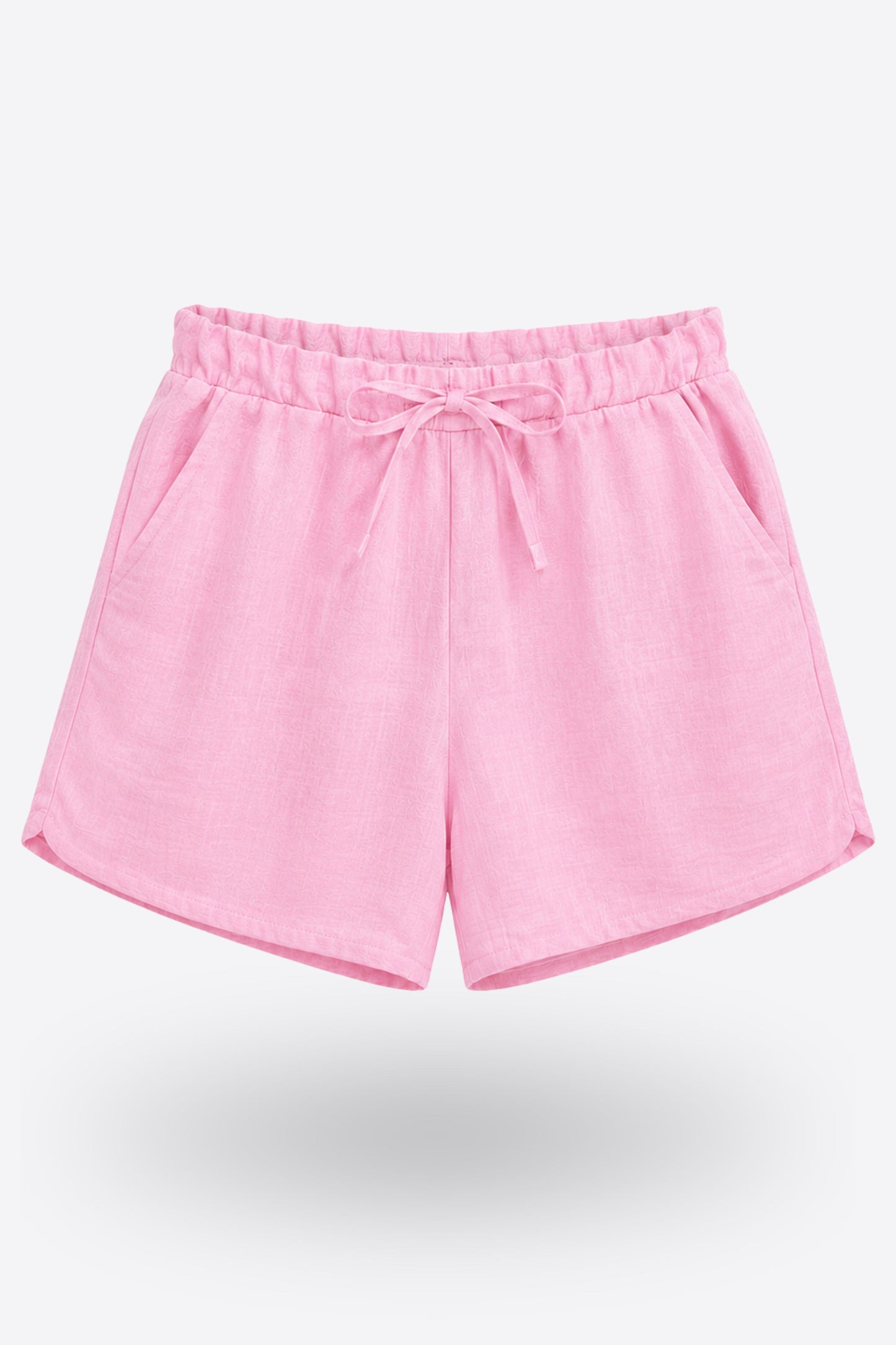 KAVI SHORTS PINK – Памучни къси панталонки с връзки